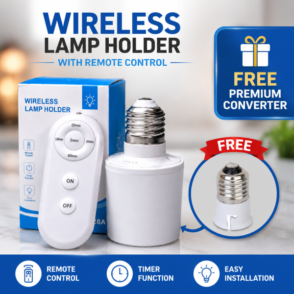 Wireless Lamp Holder